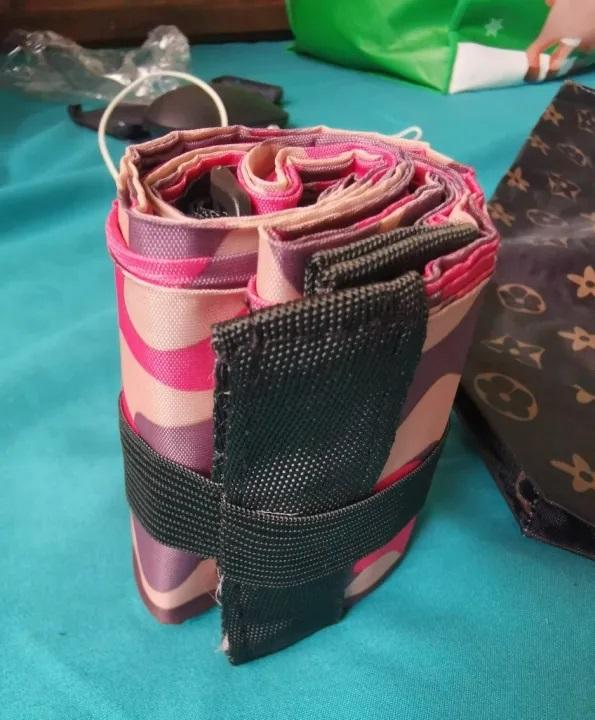 Foldable Waterproof Shopping Tote with Zipper