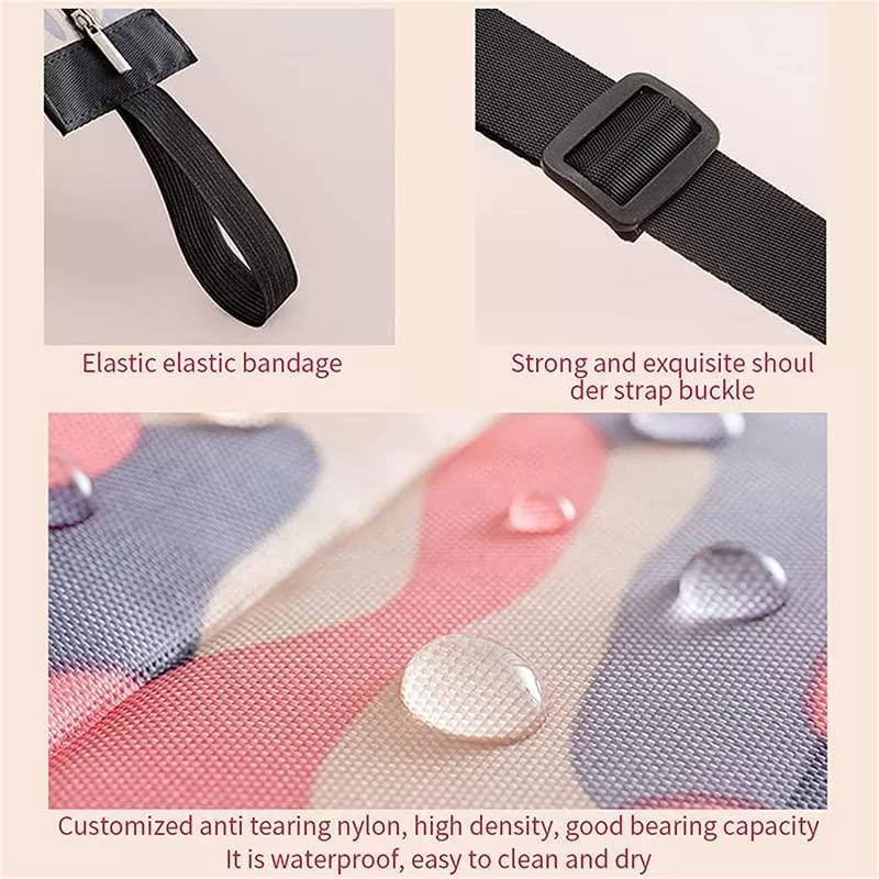 Foldable Waterproof Shopping Tote with Zipper